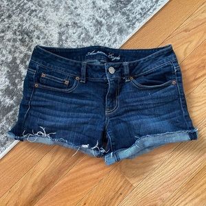 American Eagle Low Rise Short Jean Shorts